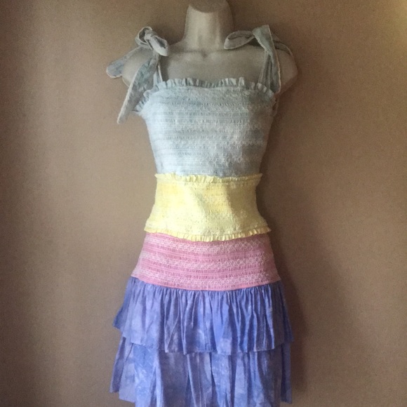 Tie Dye tier dress - Picture 4 of 8